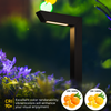 12-15V Faucet Pathway Light w/ Integrated LED, Waterproof Garden Lights, Aluminum Housing, ETL Listed, Outdoor LED Landscape Lighting, Frosted PC Lens, Black Finish, Low Voltage Waterproof Lighting, 5W, 2700K/4000K/5000K, 160 Lm, IP65 - OALL-GDC-9303