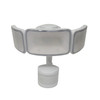 46W Daylight 5000K Bronze Triple Head Motion Sensor Dusk to Dawn LED Flood Light - OSF-FTE-S10.5TFL