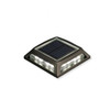 Front View of Angled Muskoka  Black Aluminum Solar Light