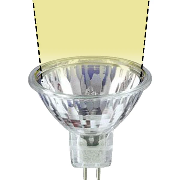 Lot De 10 Ampoules Halogène MR16 50W GU5.3 Vert - 12V Dimmable - Éclairage Spot Décoration