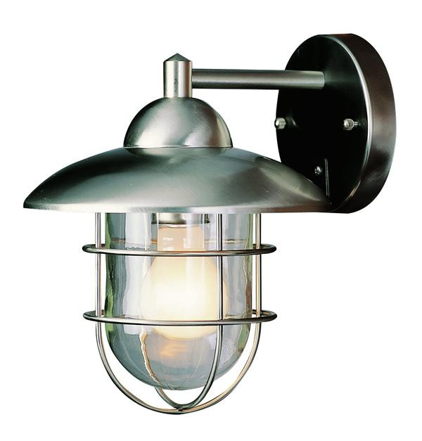 Lanterna Rotonda Sospesa In Metallo Con Vetro Curvo - Stile Nautico E Costiero - Per Tealight O Luci LED - 3