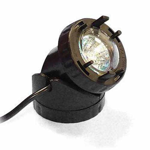 12V LED Submersible Light for Ponds Black Single Composite Underwater