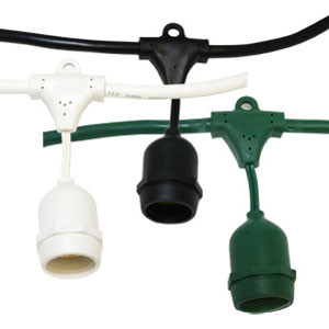 100ft Commercial Grade String Light Base | AQLighting