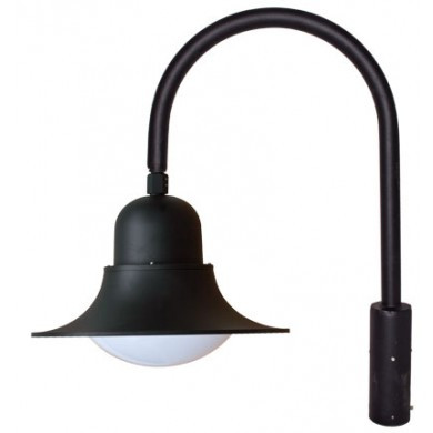 Commercial Grade Gooseneck Post Mount Light AQLighting