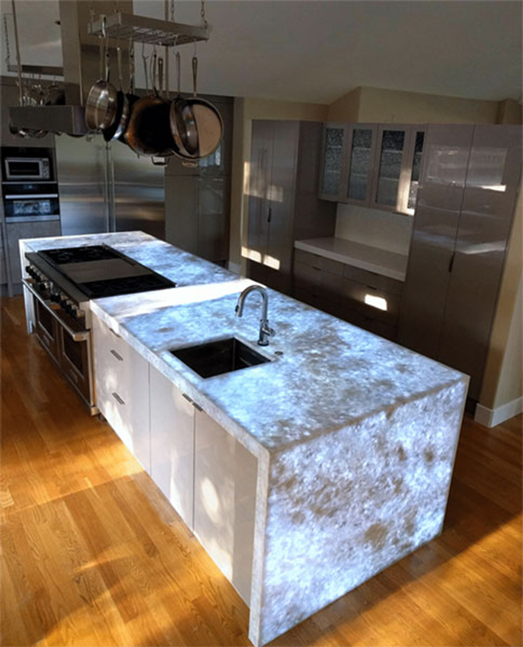 led light panels for countertops