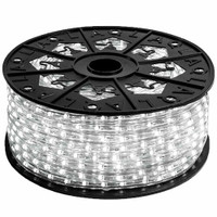 Endura Rope - Cool White - 120V Dimmable IP65 Waterproof Flexible 150ft Reel. The Most Badass Rope Light You Will Ever Own - Best Warranty in Industry - Longest Lasting Rope Light Ever - RLR-END-CW