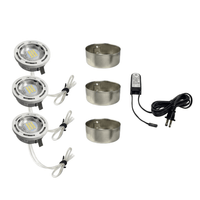 LED 3 Puck Light Kit in White