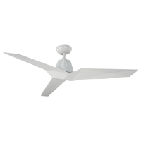 60" Three Blade Vortex Smart Fan in Gloss White