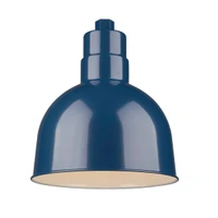 120V R Series Wide Deep Bowl Outdoor Dome Shade Gooseneck