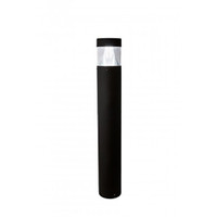 LED Bollard Shown In Black