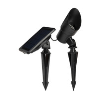 Tri-Color Progressive Outdoor Solar LED Spotlight