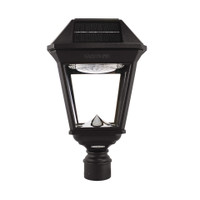 Imperial III Commercial Solar Post Light with Dual Color and 3″ Fitter