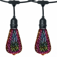 Infinity 3D Fireworks Effect LED String Light