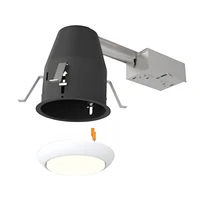 6″ Shallow Remodel LED IC Housings - 6 Pack