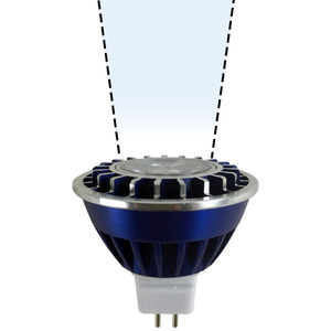 12V Composite Adjustable Enclosed In Ground Well Light (PGC4B-OP) by  AQLighting
