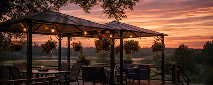 How to Install Cafe String Lights Without Nearby Power Outlets