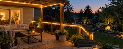 Outdoor LED Rope Lighting: Waterproof, Dimmable Options for Patios and Displays