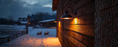 Why Barn Lighting Performs Best in Harsh Winter Weather