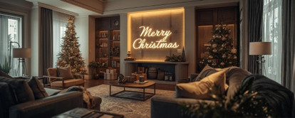 Christmas Neon and LED Signs: Where to Place Them for Maximum Wow