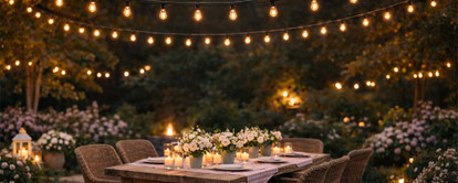 How to Use Solar String Lights for Outdoor Easter Decorations