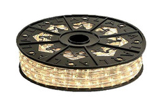 50ft Reel - 12V LED Dimmable Warm White Rope Light - RLR-F3-12V-WW