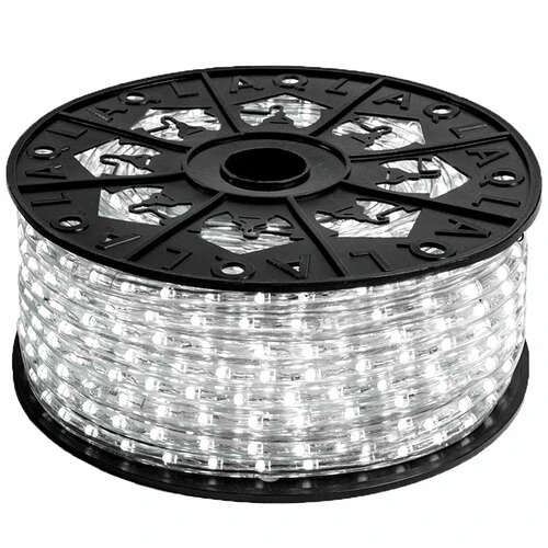 Endura Rope - Cool White - 120V Dimmable IP65 Waterproof Flexible 150ft Reel. The Most Badass Rope Light You Will Ever Own - Best Warranty in Industry - Longest Lasting Rope Light Ever - RLR-END-CW