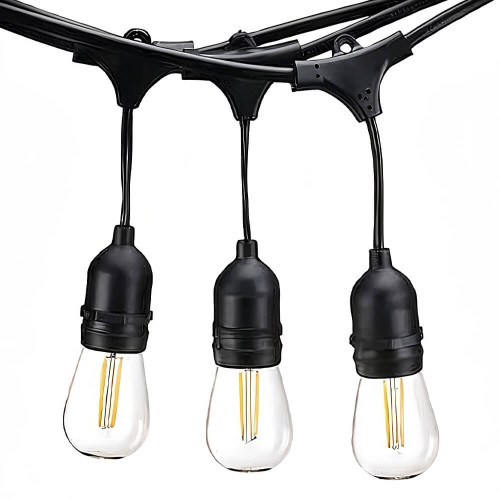 120V Commercial Ready Dimmable Outdoor LED Patio String Light - AQLIGHTING - OSL-S14