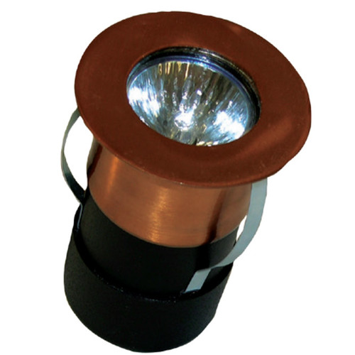 SL-37 MR16 Copper Recessed Deck Up & Down Light in unfinished copper