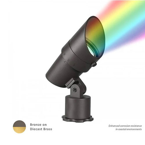 free！ スポットライトカラー SPOTLIGHT COLOR 12V Smartphone Controlled RGB LED Spotlight | AQLighting