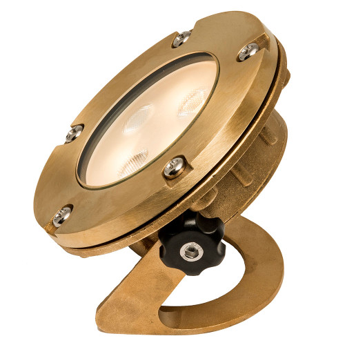 Raw Cast Brass Adjustable Underwater Light