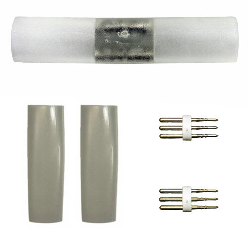 3 Wire 1/2" Clear Splice Connector w/ Heat Shrinks & Power Connectors Main Product View