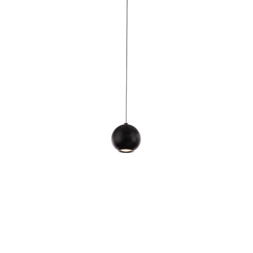 120-277V Steel LED Globe Pendant Main Product Photo