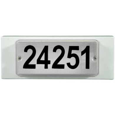 Surface Mounted Address Wall Fixture W9301
