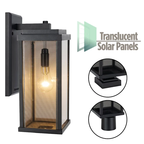 Modern Nova Translucent Solar Light