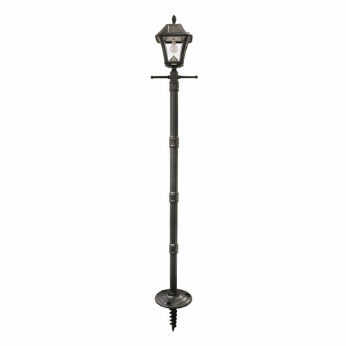 Baytown II Bulb Solar Lamp Post