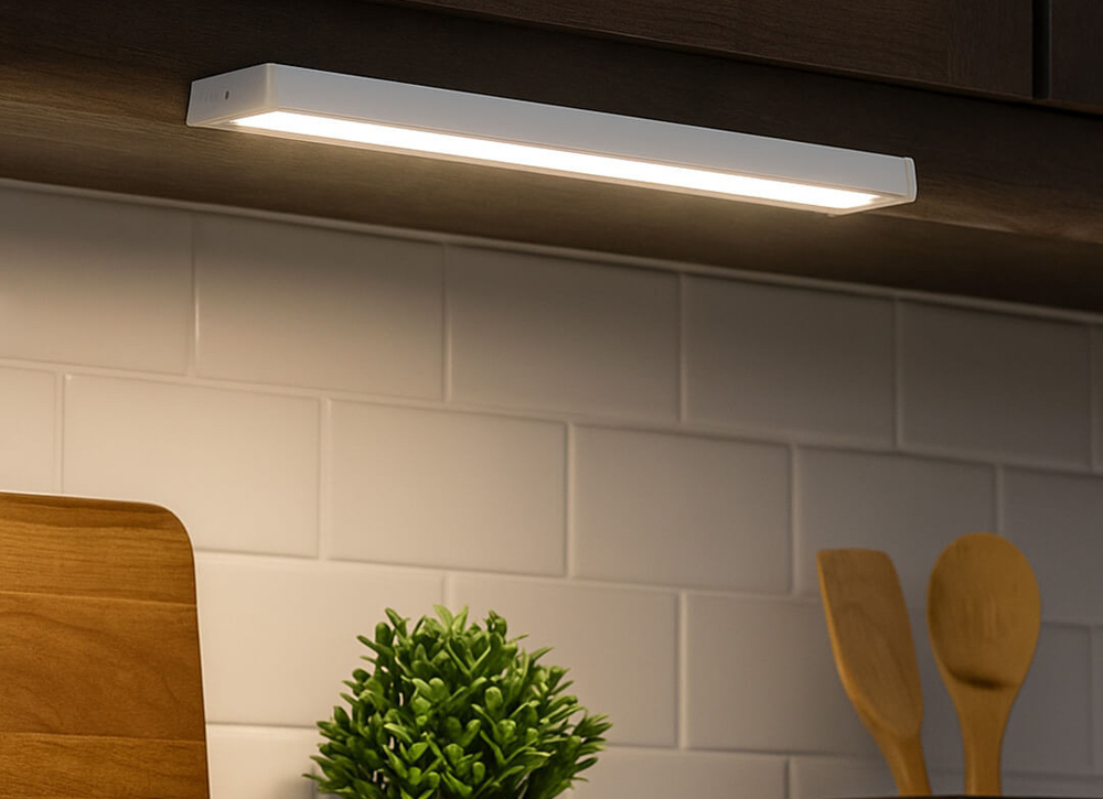 LC5 Undercabinet Lighting Shown In White
