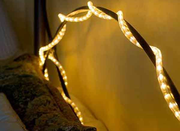 Warm White Rope Light and Accessories