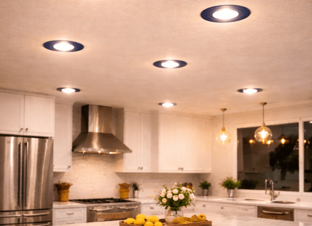 Warm White Spot Beam Spread Diagram