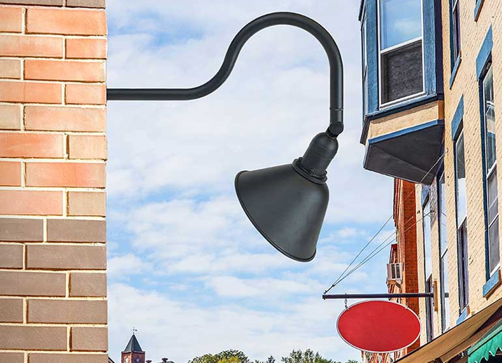 PRO SERIES Classic Metal Gooseneck LED Sign Light - TWIN PACK - OGN-930-2PK