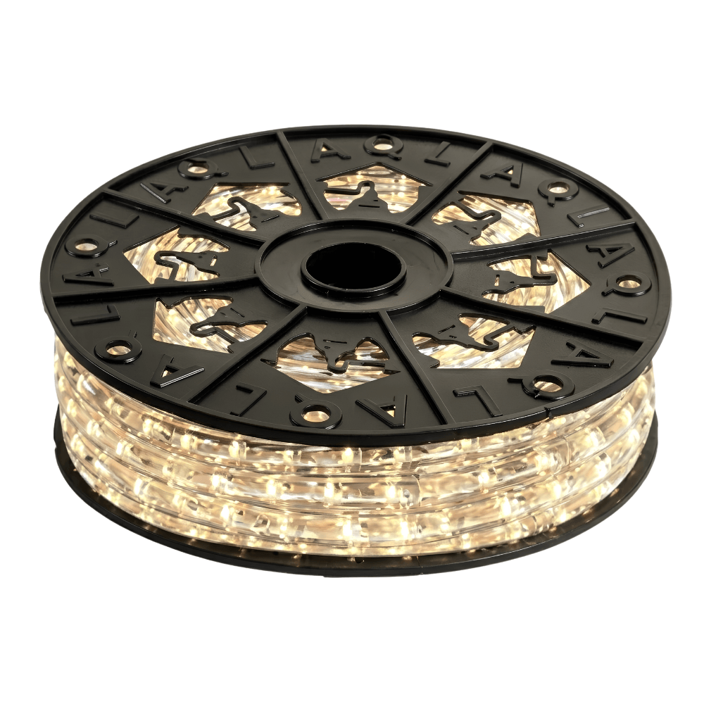 50ft Reel - 12V LED Dimmable Warm White Rope Light - RLR-F3-12V-WW