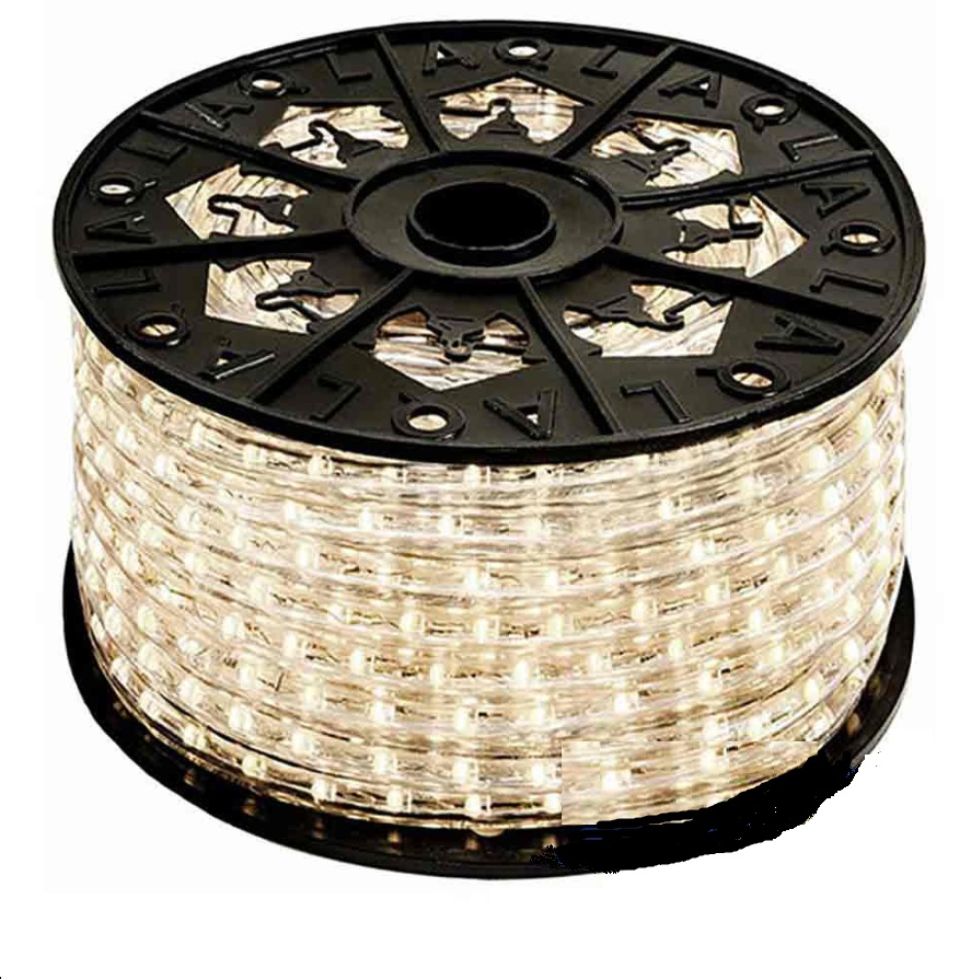 Warm White Endura Rope Light | Outdoor Commercial Grade 150ft LED Reel - RLR-END-WW