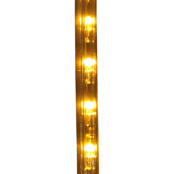 150ft Reel, 120V Endura Rope Dimmable Epistar LED IP65 Waterproof Amber Light, Flexible Lighting, Cuttable, Best Warranty In Industry - RLR-END-AMB