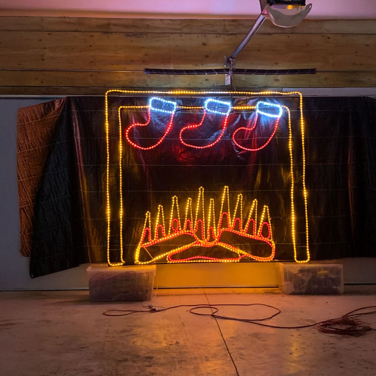 Holiday Fireplace
