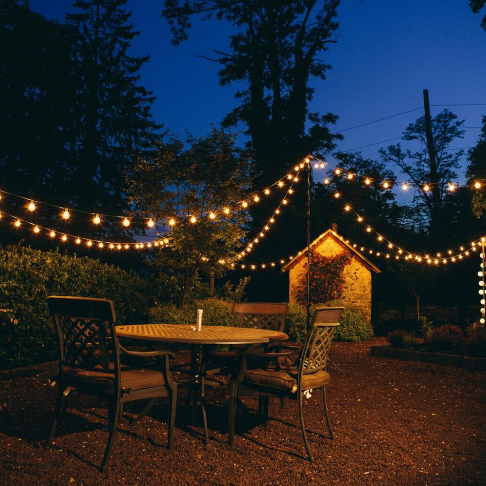 120V Commercial Ready Dimmable Outdoor LED Patio String Light - AQLIGHTING - OSL-S14