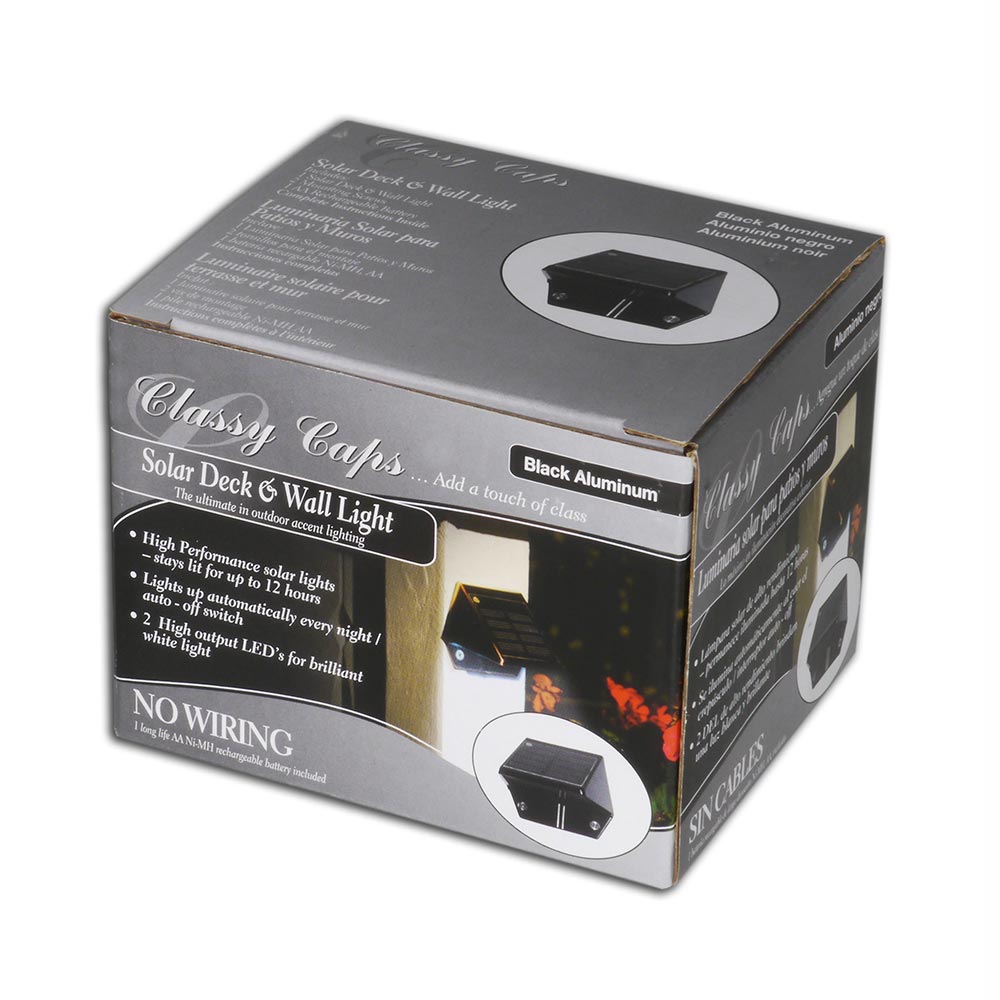 Black Aluminum Finish Box Packaging Black Aluminum Finish Box Packaging