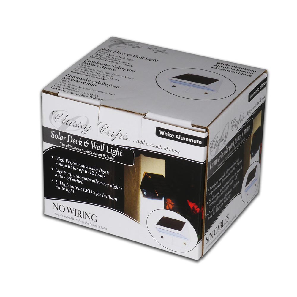 White Finish Box Packaging White Finish Box Packaging