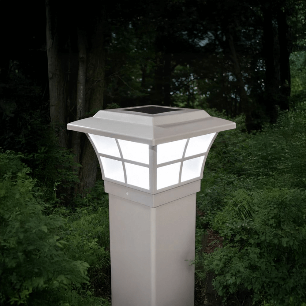 White Post Mounted White Post Mounted