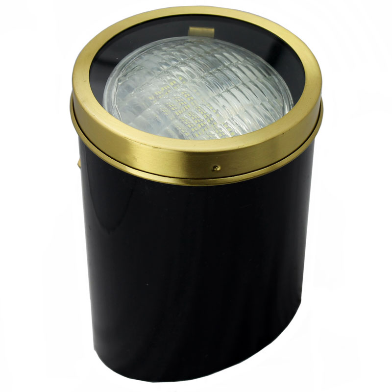 Shown with Brass Open Face Cover