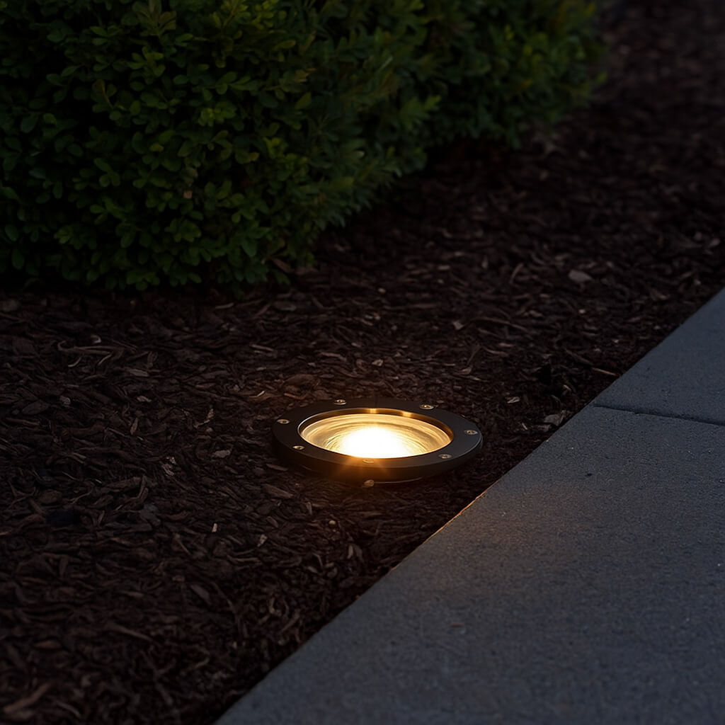 12V Composite Adjustable Enclosed In Ground Well Light - PGC4B-OP