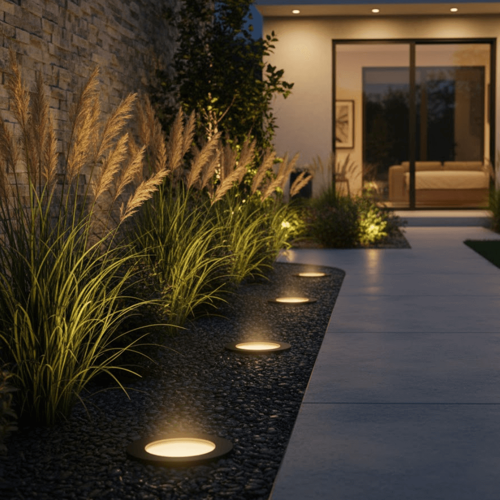 120V Cast Aluminum In Ground Well Light w/ Open Face Cover - DW4751 - DABMAR